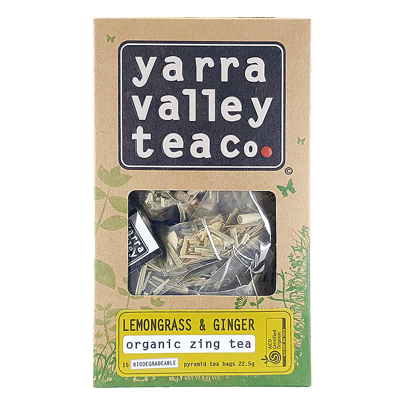 Lemongrass and Ginger Organic Zing Tea
